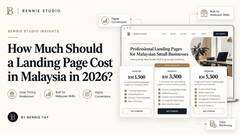 Landing page pricing guide for Malaysian small businesses