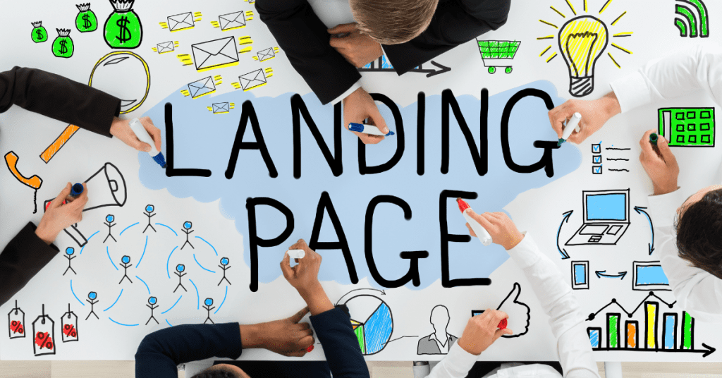 landing page