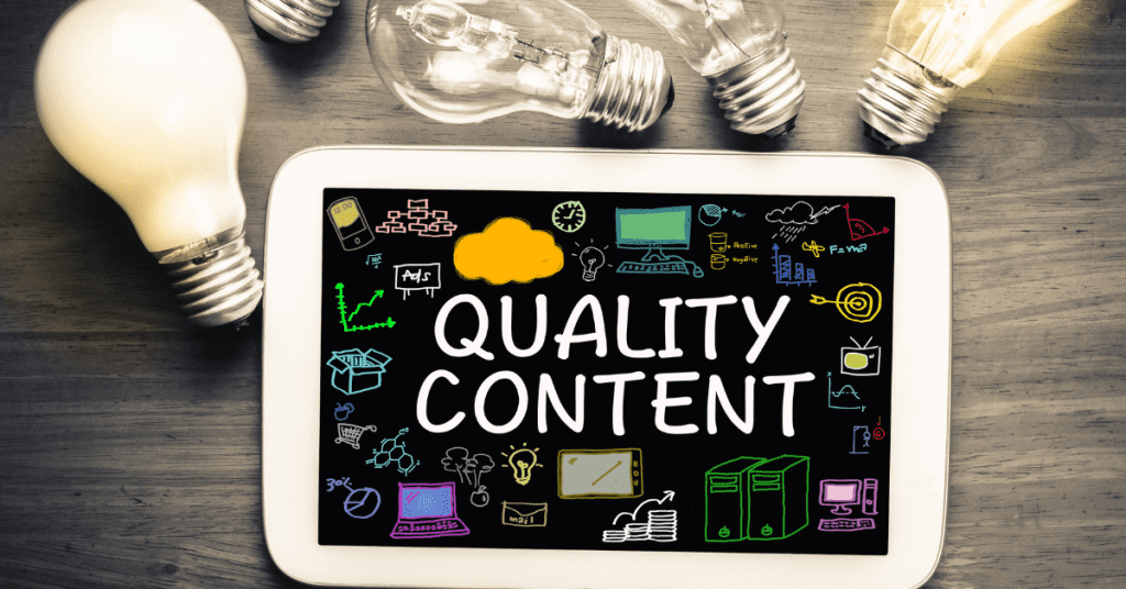 content marketing quality