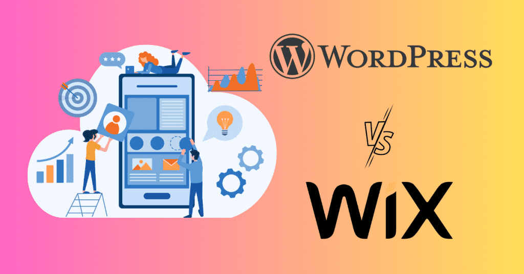 WordPress vs Wix website builder