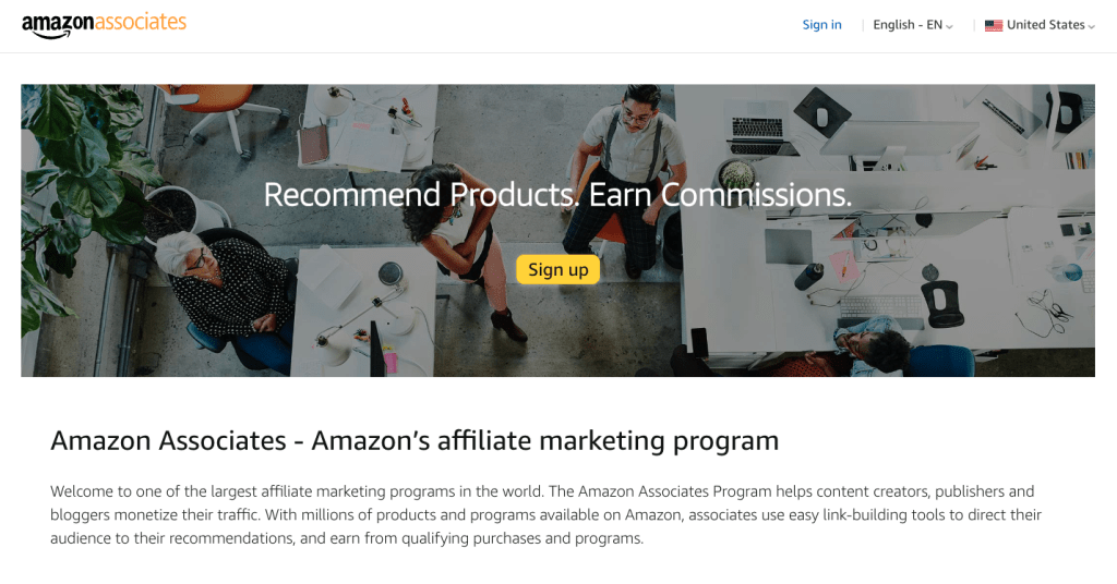 What is Amazon Associates?