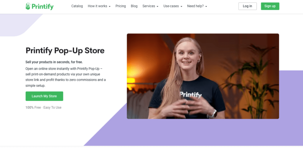 Printify Pop-Up Store to Sell T-Shirts Online