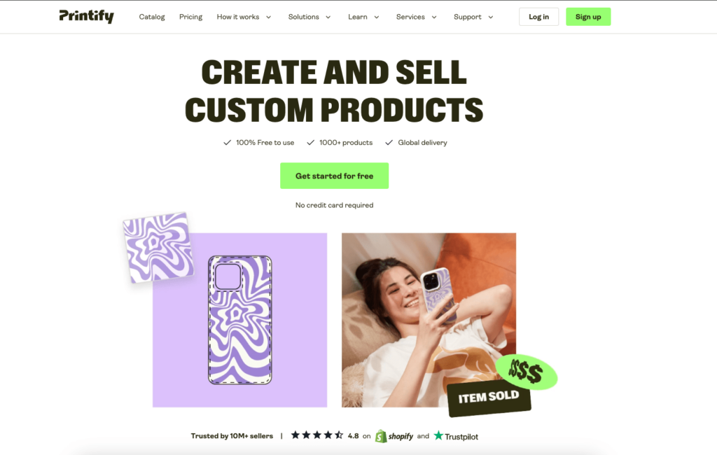 Printify Website