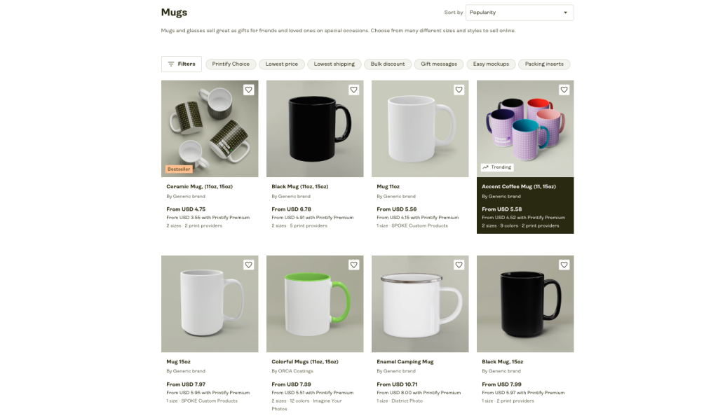 printify mug