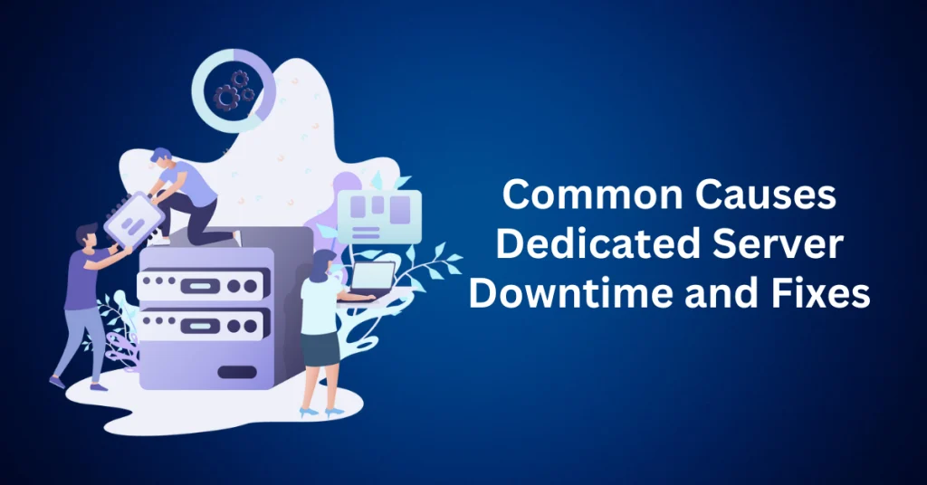 common causes dedicated server downtime and fixes