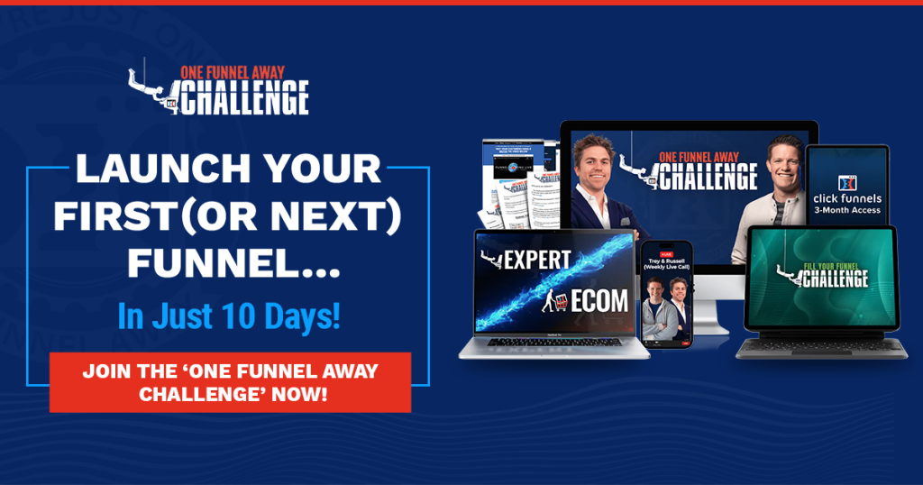 one funnel away challenge