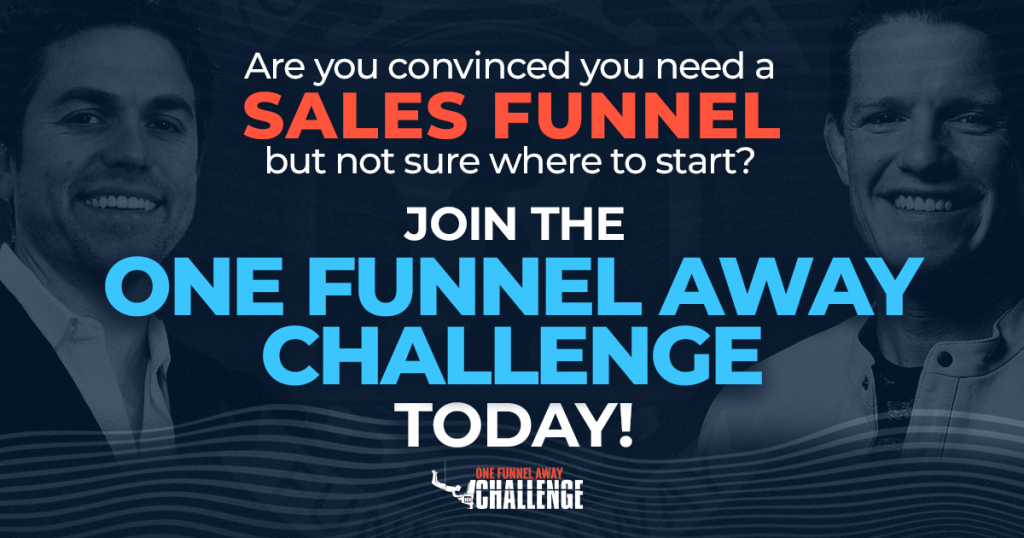 one funnel away challenge