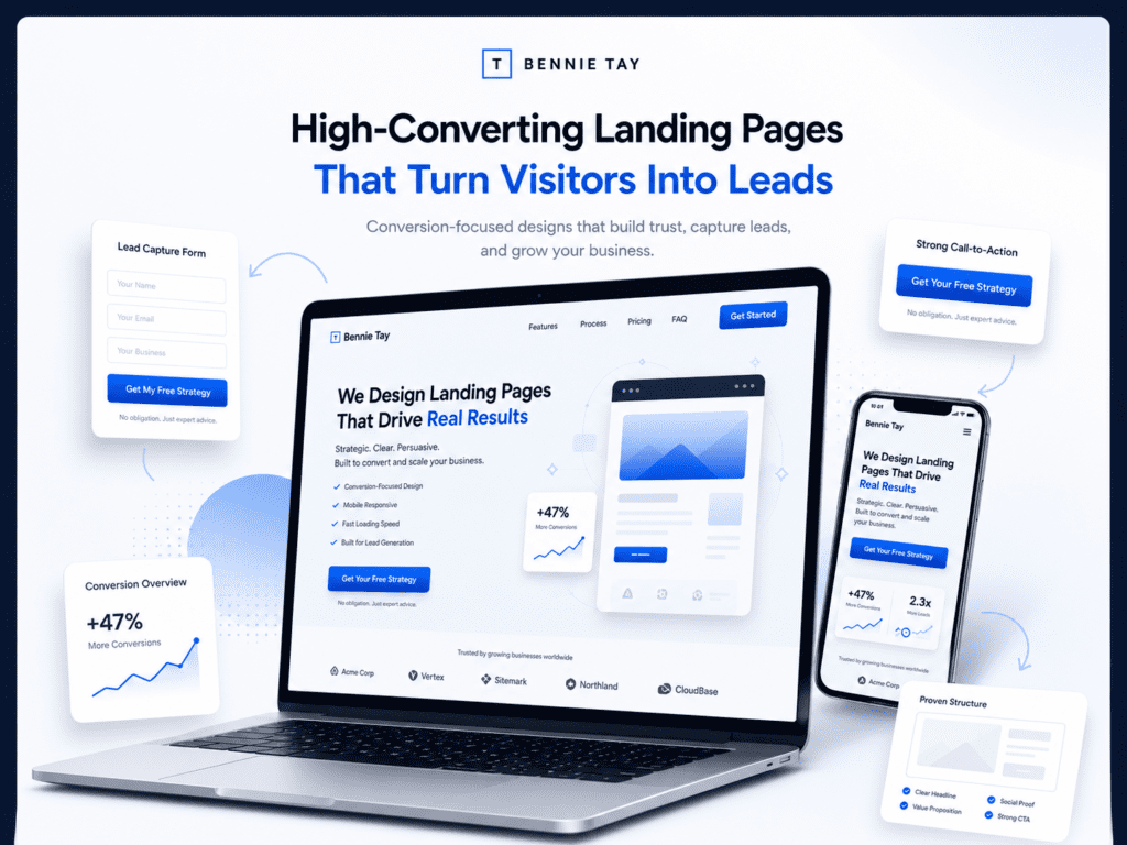 landing page