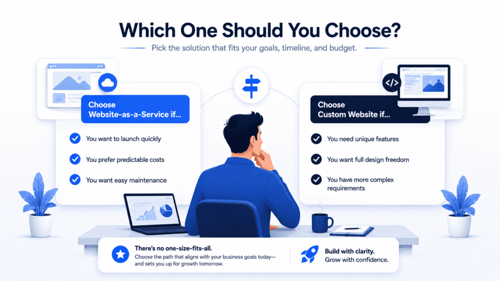 Website-as-a-Service vs Custom Website1